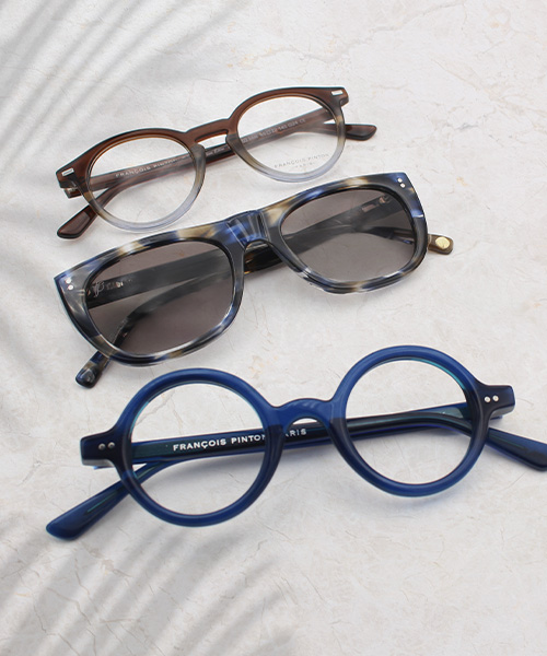 ツーポイントメガネフレーム　未使用品　FRANCOIS PINTON PARIS François Pinton